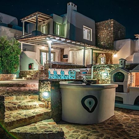 Manolia Luxury Private House By Mykonian Kazarte Villa Kalo Livadi Eksteriør bilde