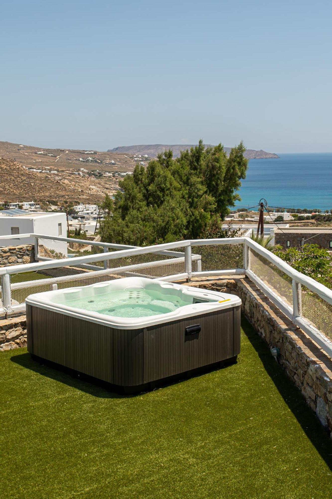 Manolia Luxury Private House By Mykonian Kazarte Villa Kalo Livadi Eksteriør bilde