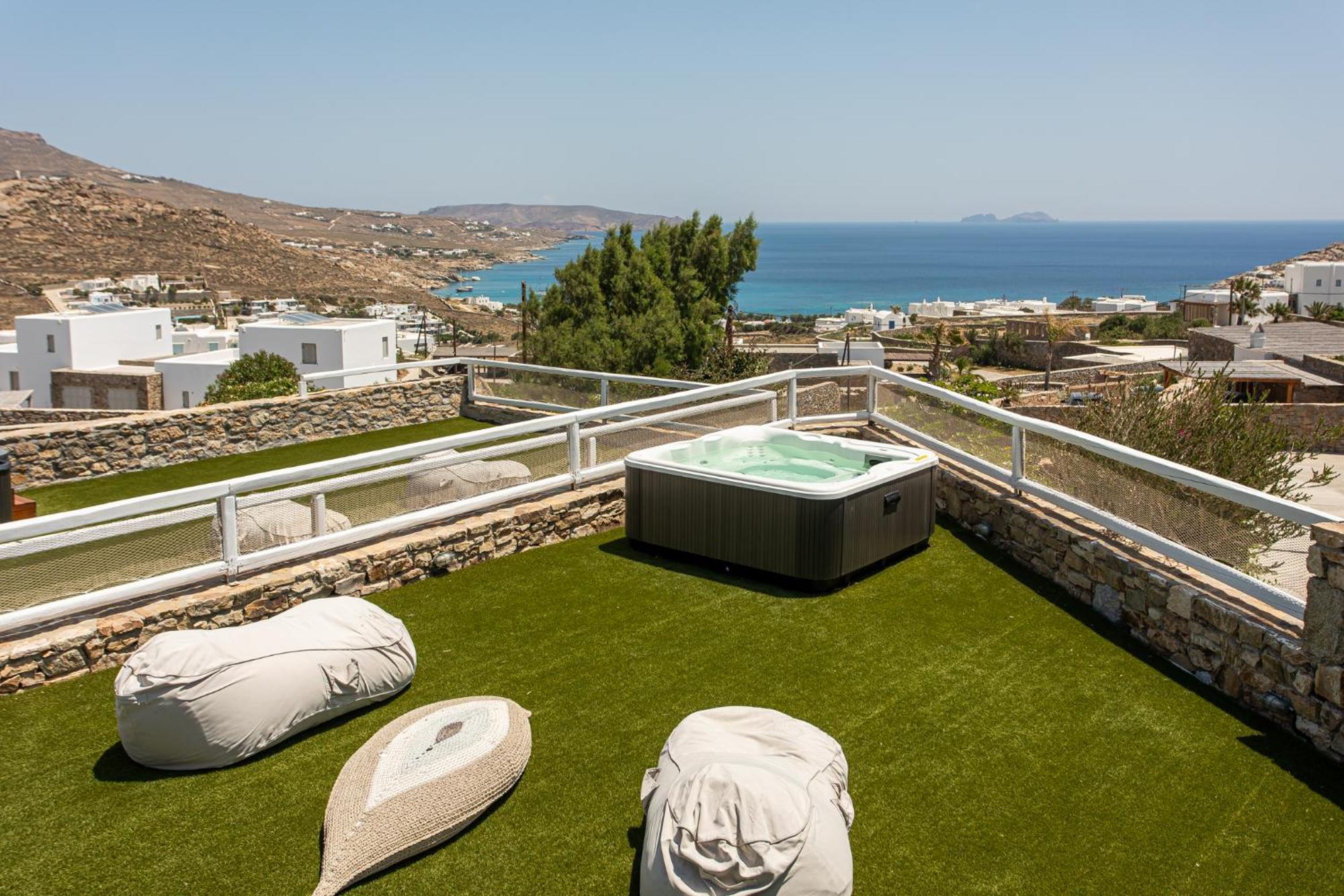 Manolia Luxury Private House By Mykonian Kazarte Villa Kalo Livadi Eksteriør bilde