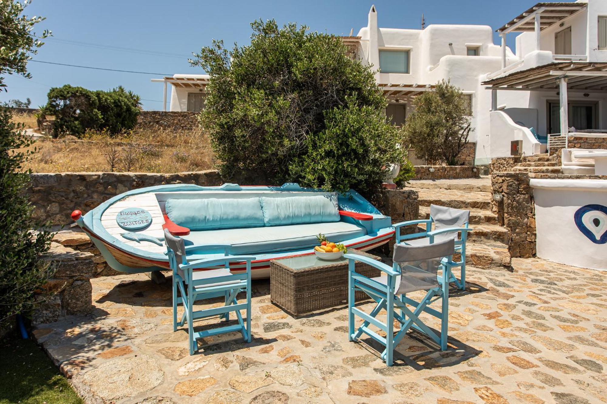 Manolia Luxury Private House By Mykonian Kazarte Villa Kalo Livadi Eksteriør bilde