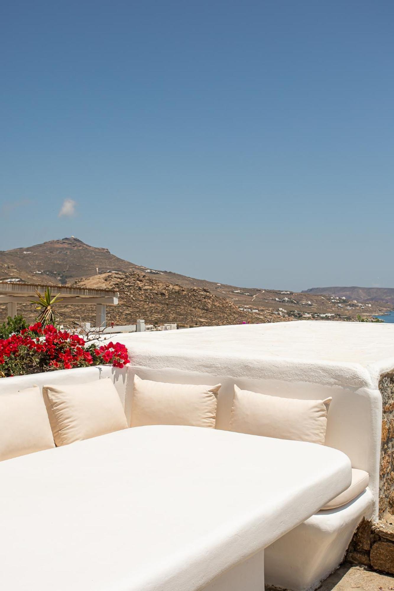 Manolia Luxury Private House By Mykonian Kazarte Villa Kalo Livadi Eksteriør bilde