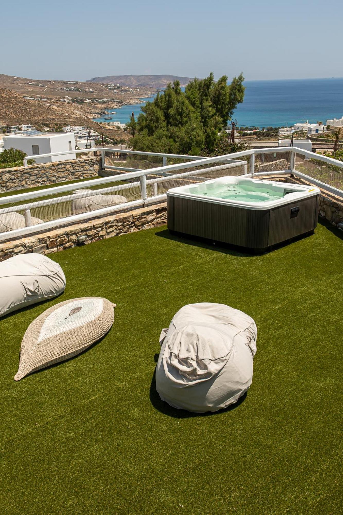 Manolia Luxury Private House By Mykonian Kazarte Villa Kalo Livadi Eksteriør bilde