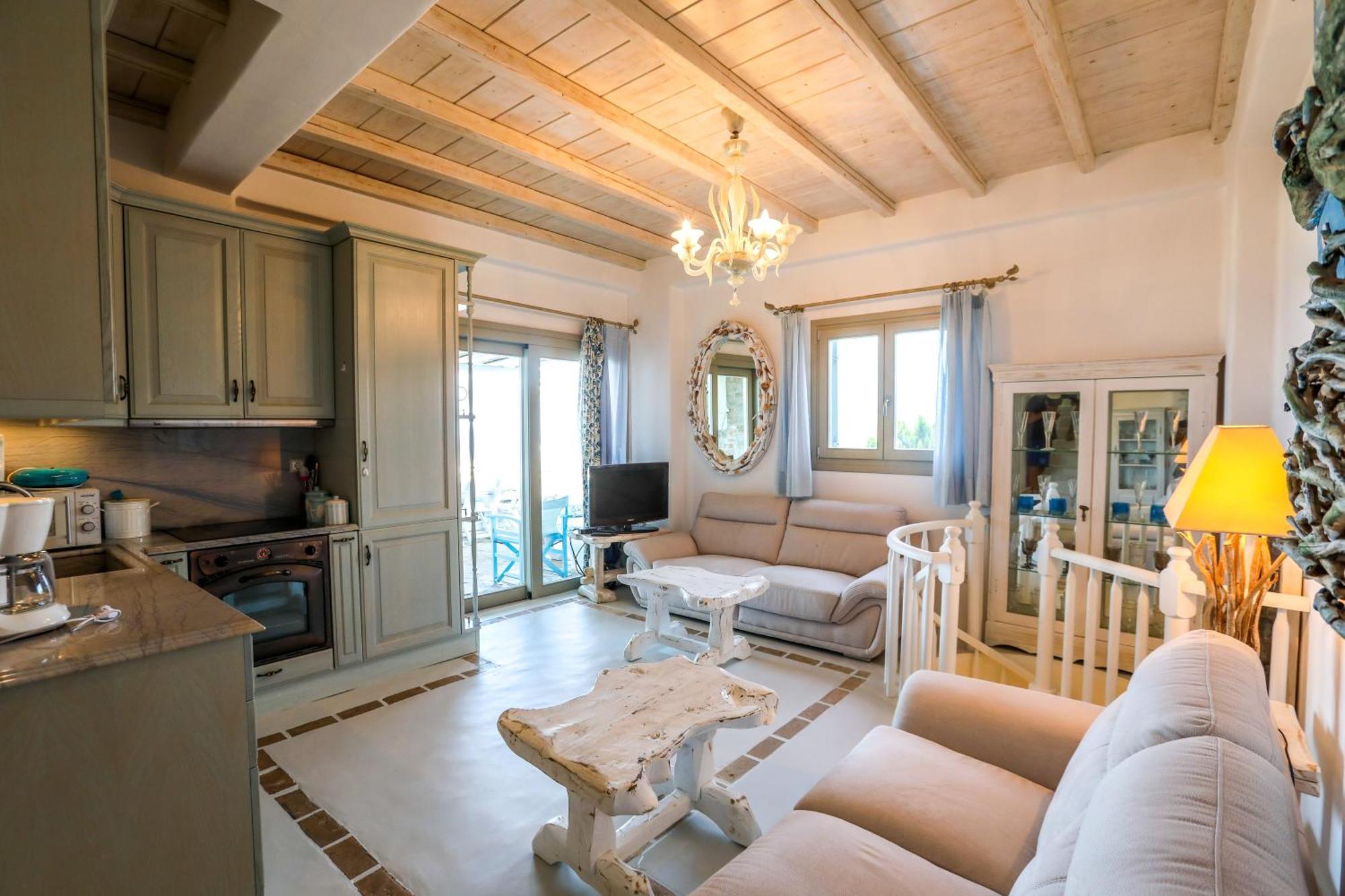 Manolia Luxury Private House By Mykonian Kazarte Villa Kalo Livadi Eksteriør bilde